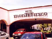Fachada de la Entrada del Hotel Monte Taxco